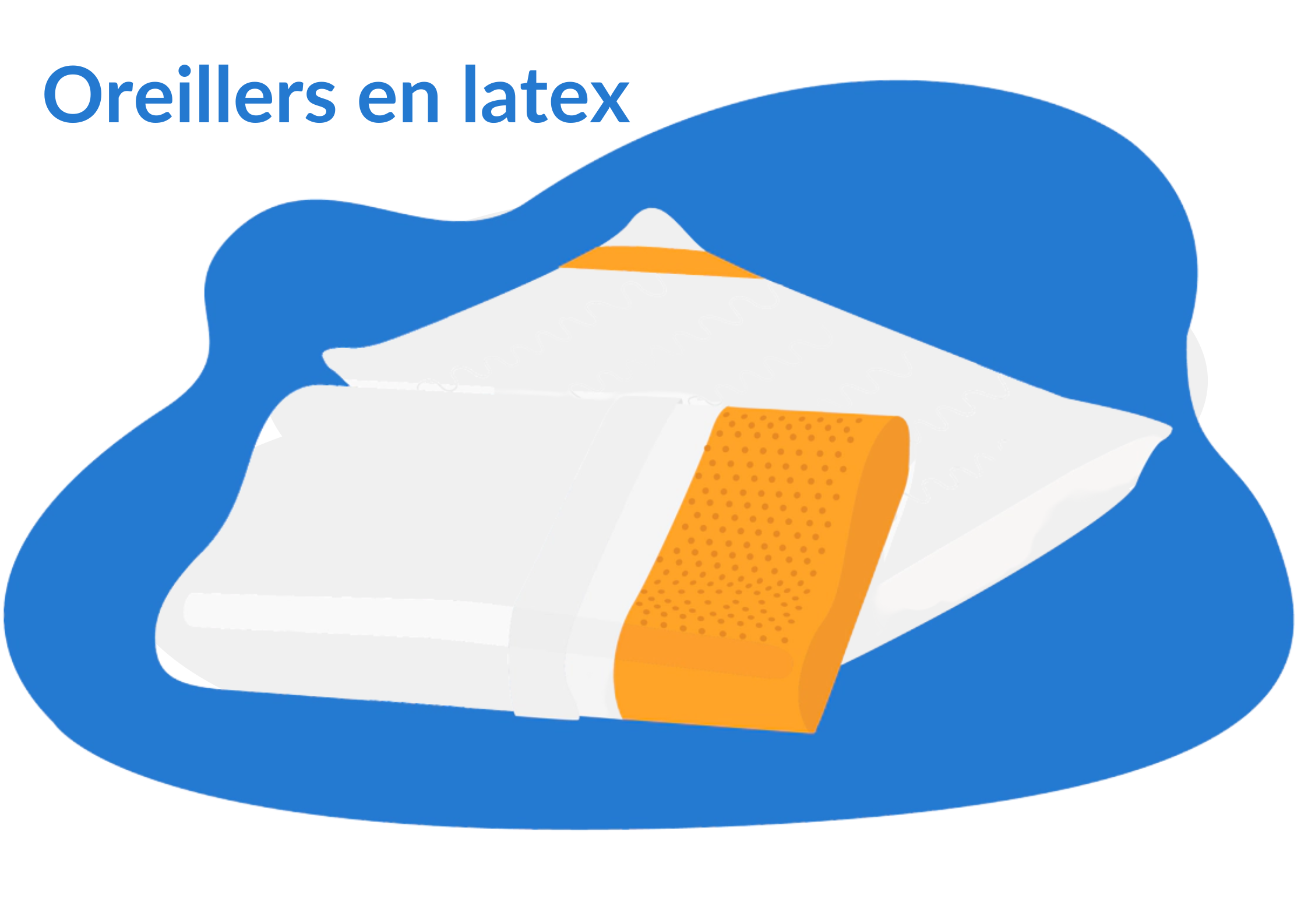 oreiller latex naturel